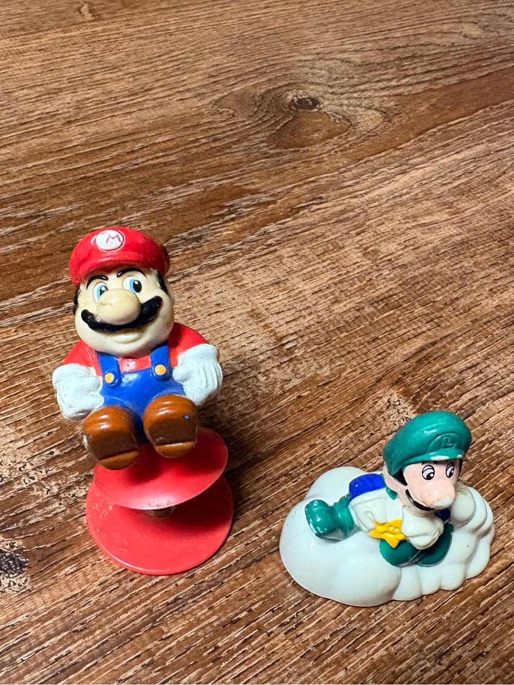1989 Mario and Luigi McDonalds toys